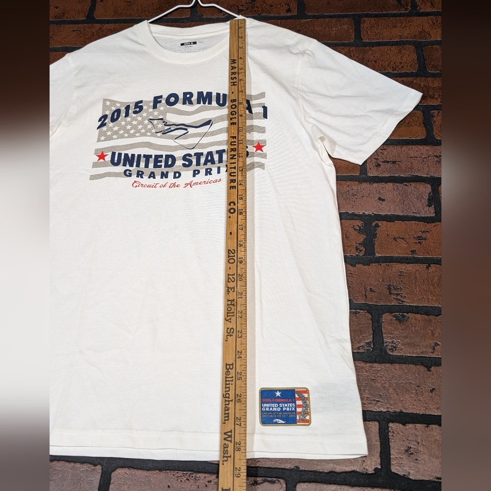 Official Licensed Formula 1 2015 US Grand Prix COTA Men's M T-Shirt - Picture 11 of 11